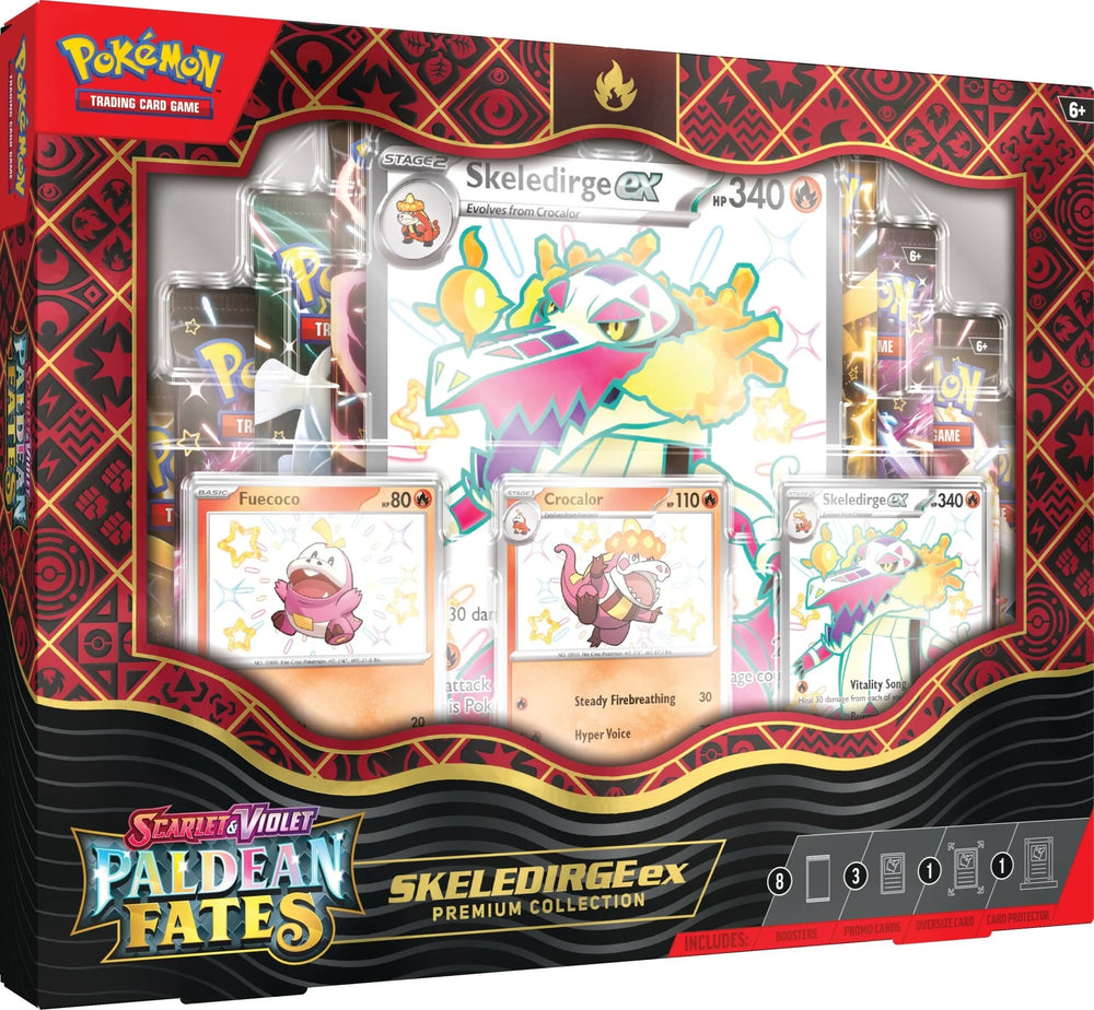 Scarlet & Violet: Paldean Fates - Premium Collection (Skeledirge ex) Pokémon