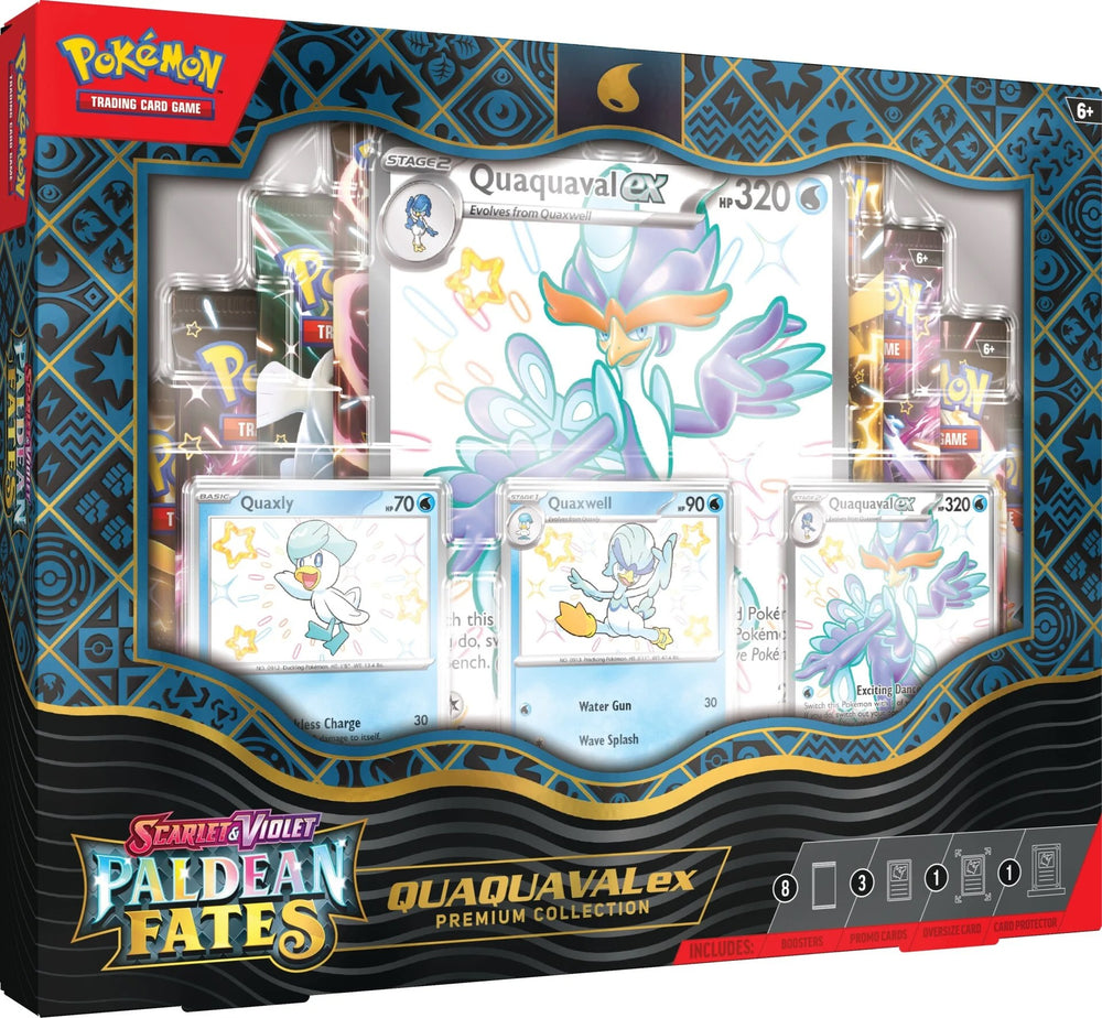 Scarlet & Violet: Paldean Fates - Premium Collection (Quaquaval ex) Pokémon