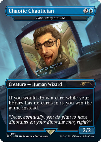Chaotic Chaotician - Laboratory Maniac [Secret Lair Drop Series] Magic: The Gathering