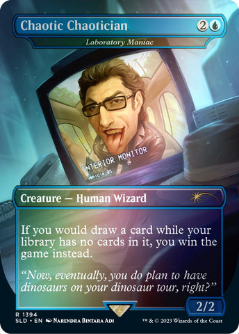 Chaotic Chaotician - Laboratory Maniac (Rainbow Foil) [Secret Lair Drop Series] Magic: The Gathering