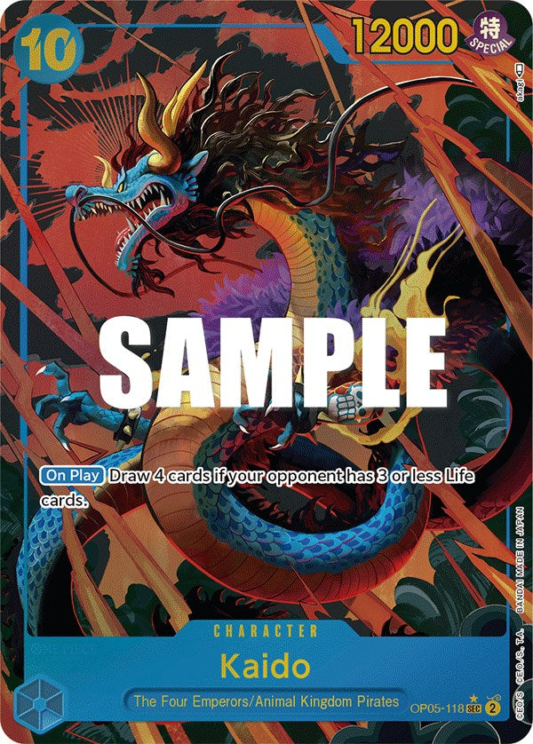 Kaido (Alternate Art) [Awakening of the New Era] Bandai