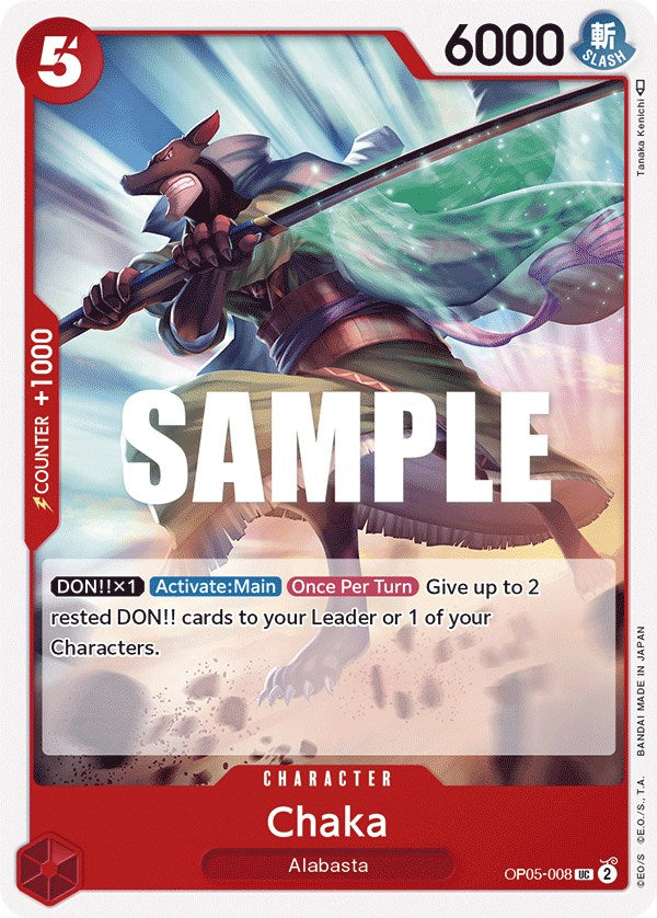 Chaka [Awakening of the New Era] Bandai
