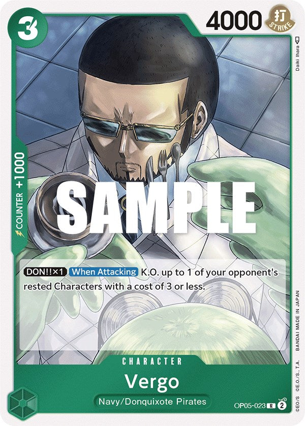Vergo [Awakening of the New Era] Bandai