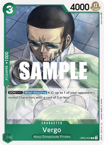 Vergo [Awakening of the New Era] Bandai
