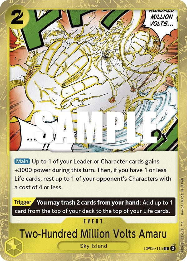Two-Hundred Million Volts Amaru [Awakening of the New Era] Bandai