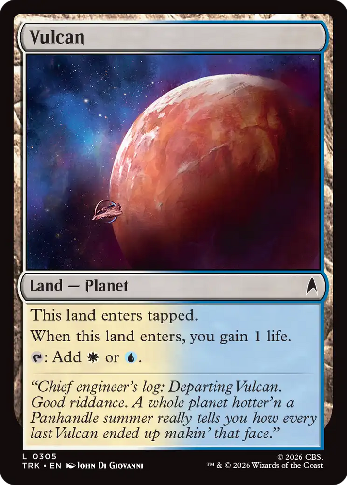 Vulcan [Star Trek] Magic: The Gathering