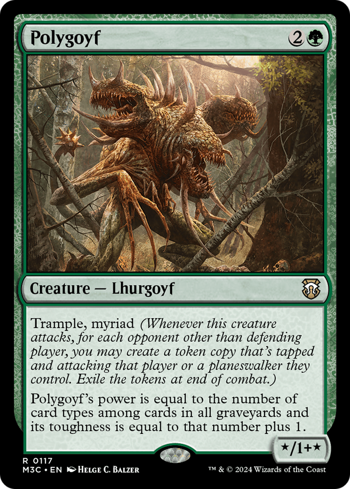 Polygoyf [Modern Horizons 3 Commander] Magic: The Gathering