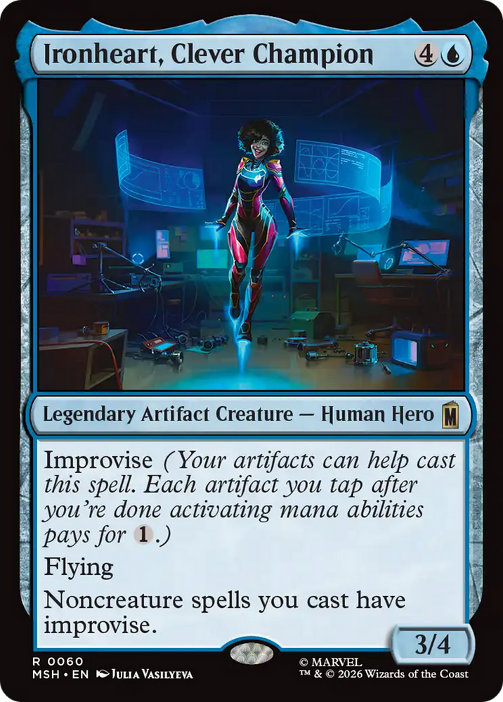 Ironheart, Clever Champion [Marvel Super Heroes] Magic: The Gathering