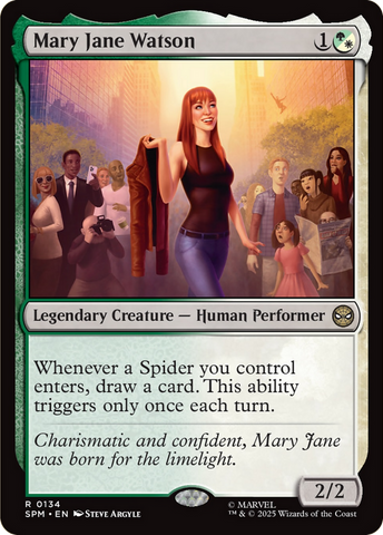 Mary Jane Watson [Marvel's Spider-Man] Magic: The Gathering