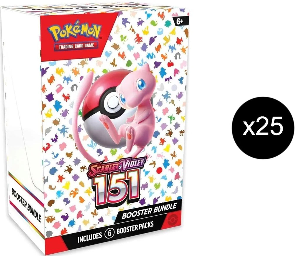 Scarlet & Violet: 151 - Booster Bundle Case Pokémon
