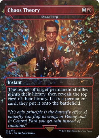 Chaos Theory - Chaos Warp (Rainbow Foil) [Secret Lair Drop Series] Magic: The Gathering