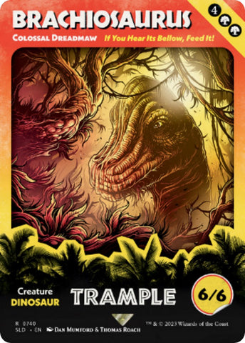 Brachiosaurus - Colossal Dreadmaw [Secret Lair Drop Series] Magic: The Gathering