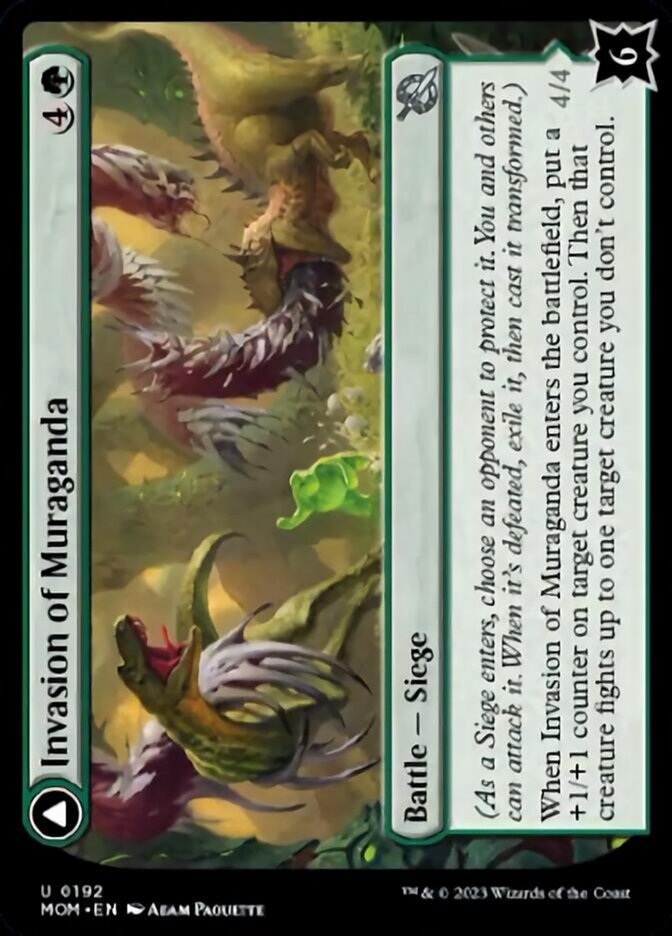 Invasion of Muraganda // Primordial Plasm [March of the Machine] Magic: The Gathering