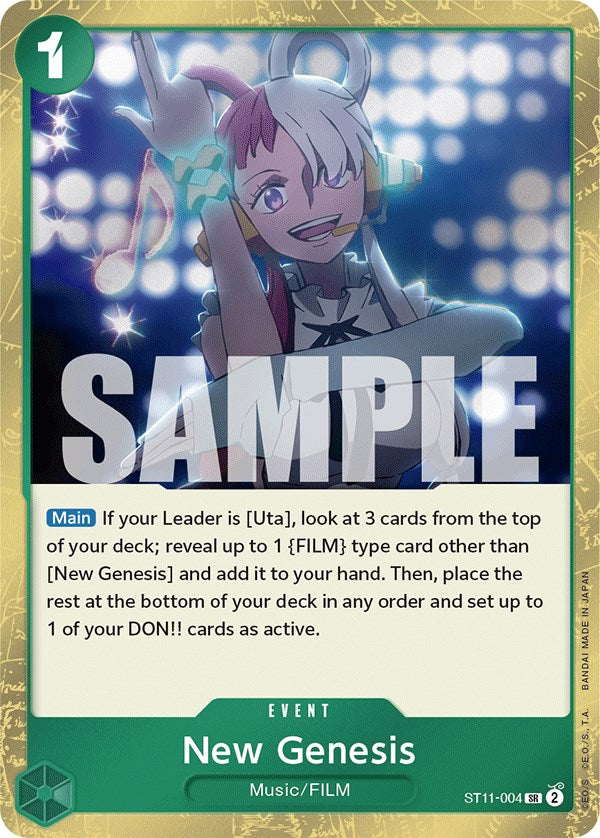 New Genesis [Starter Deck: Uta] Bandai