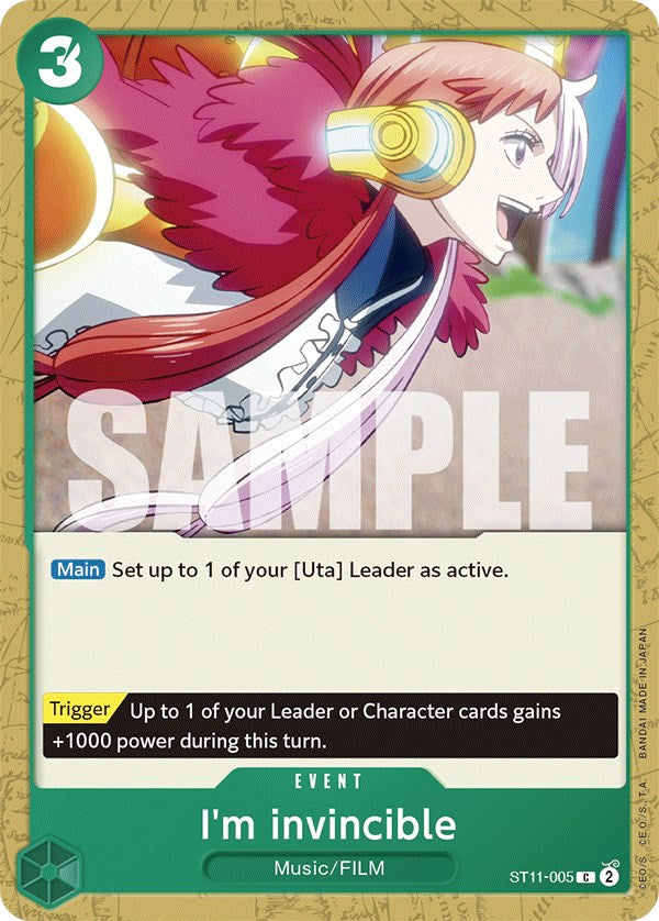 I'm invincible [Starter Deck: Uta] Bandai