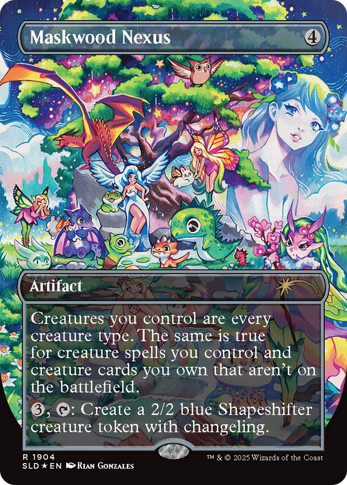 Maskwood Nexus (Double Rainbow Foil) [Secret Lair Drop Series] Magic: The Gathering
