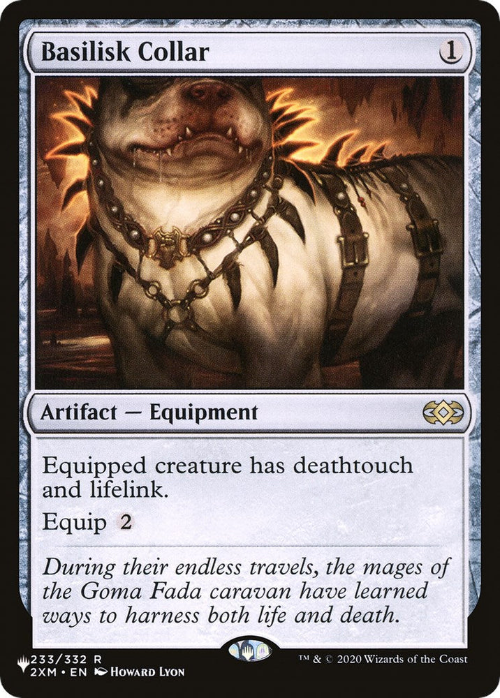 Basilisk Collar (2XM) [The List] Magic: The Gathering