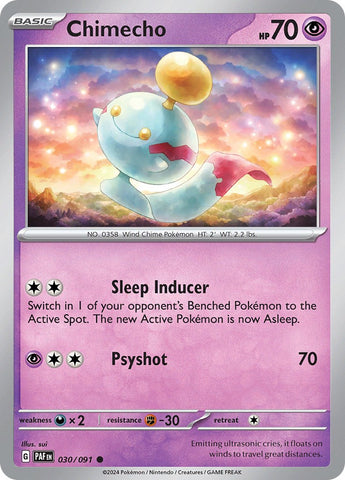 Chimecho (030/091) [Scarlet & Violet: Paldean Fates] Pokémon