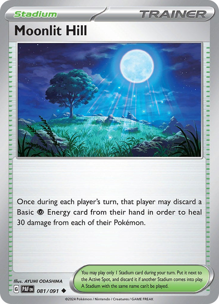 Moonlit Hill (081/091) [Scarlet & Violet: Paldean Fates] Pokémon