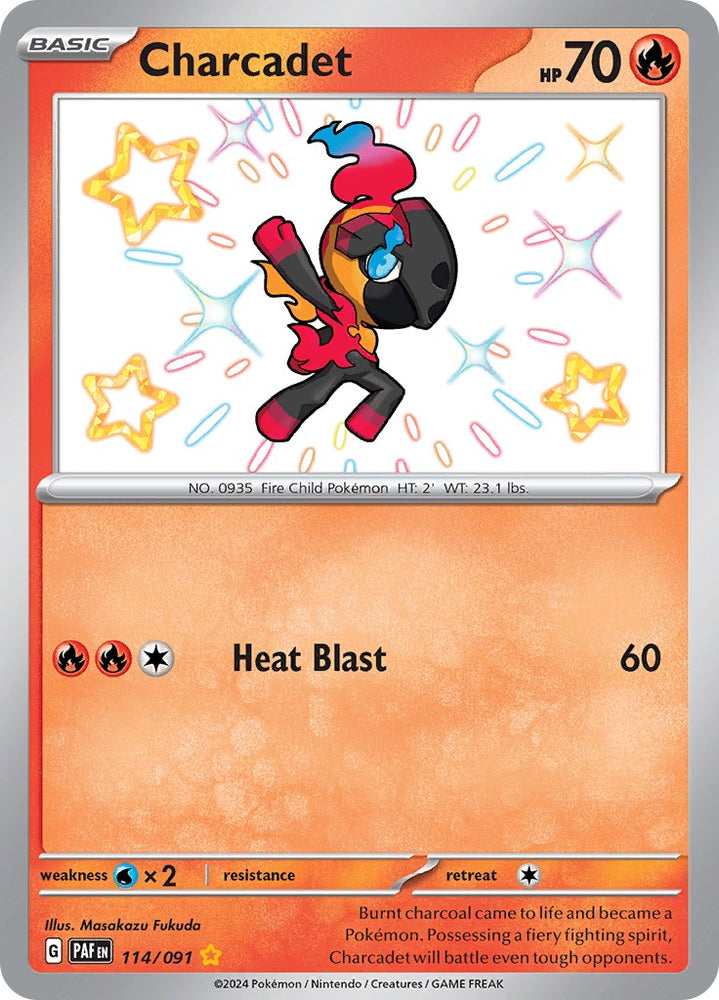 Charcadet (114/091) [Scarlet & Violet: Paldean Fates] Pokémon