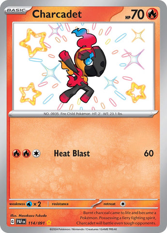 Charcadet (114/091) [Scarlet & Violet: Paldean Fates] Pokémon