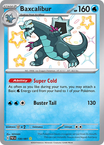 Baxcalibur (130/091) [Scarlet & Violet: Paldean Fates] Pokémon