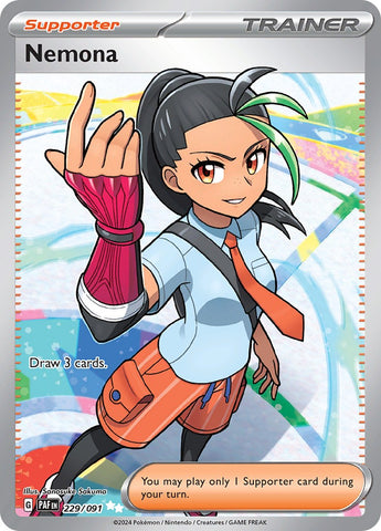 Nemona (229/091) [Scarlet & Violet: Paldean Fates] Pokémon