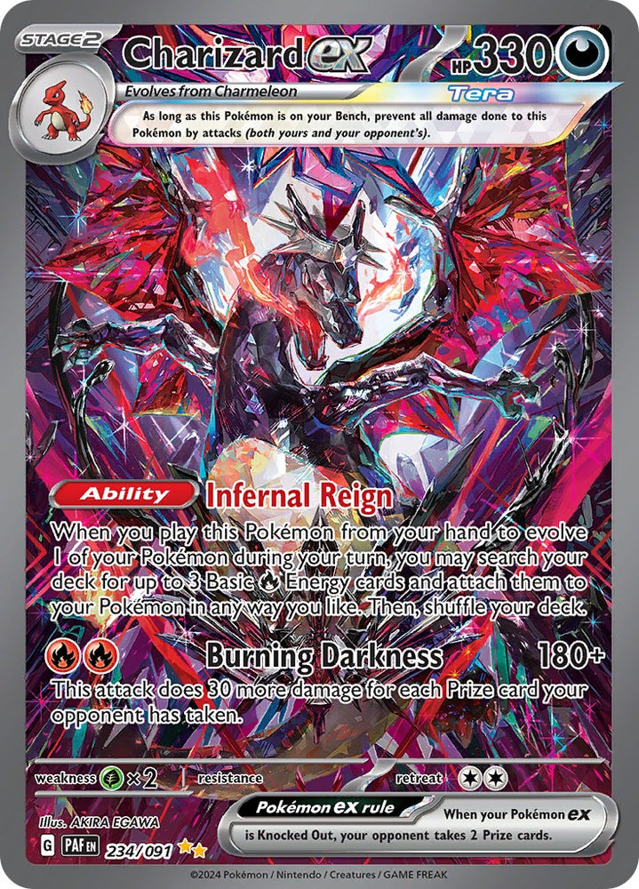 Charizard ex (234/091) [Scarlet & Violet: Paldean Fates] Pokémon