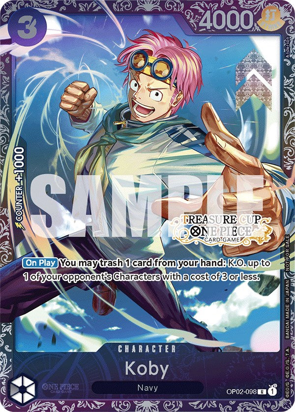 Koby (Treasure Cup) [One Piece Promotion Cards] Bandai