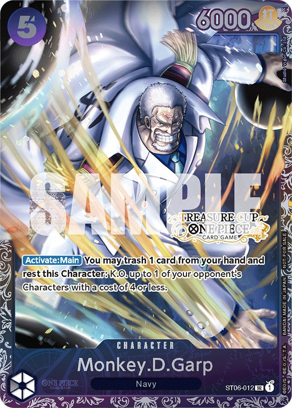 Monkey.D.Garp (Treasure Cup) [One Piece Promotion Cards] Bandai