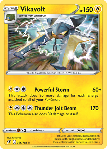 Vikavolt (066/192) [Sword & Shield: Rebel Clash] Pokémon