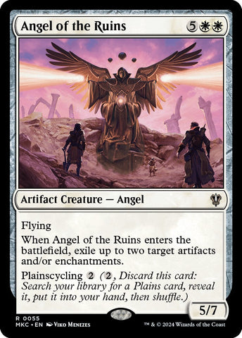Angel of the Ruins [Murders at Karlov Manor Commander] Magic: The Gathering
