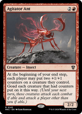 Agitator Ant [Murders at Karlov Manor Commander] Magic: The Gathering