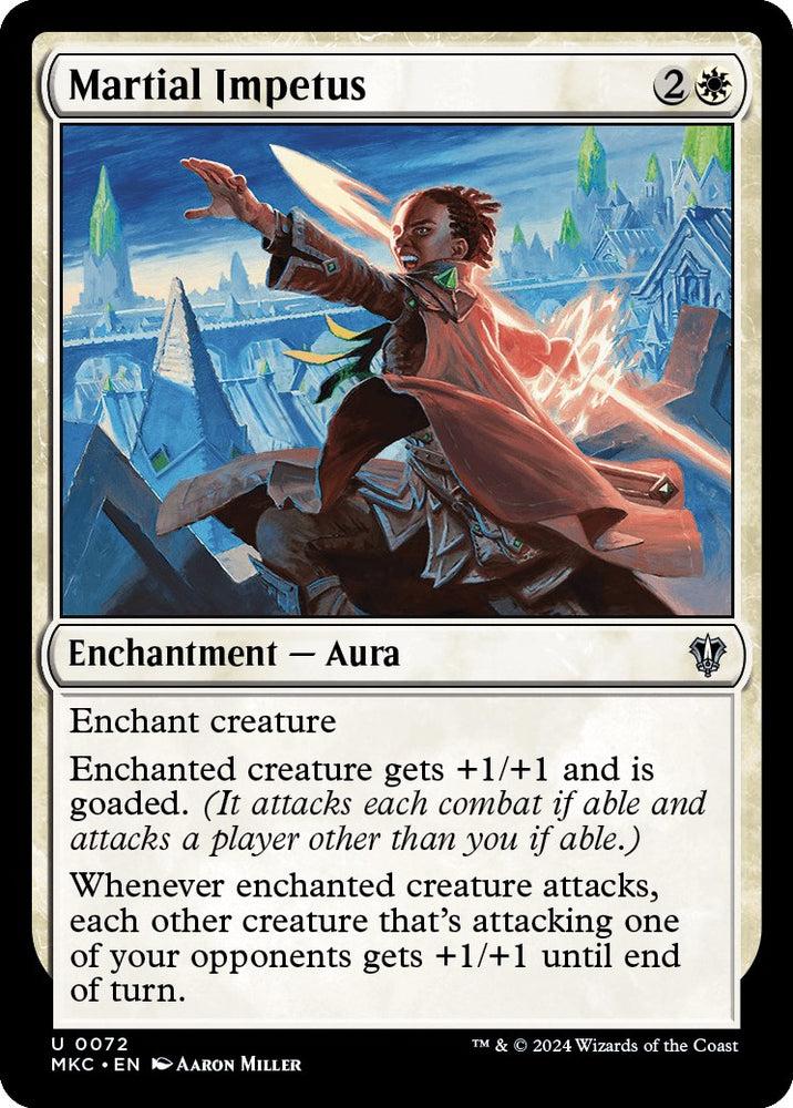 Martial Impetus [Murders at Karlov Manor Commander] Magic: The Gathering