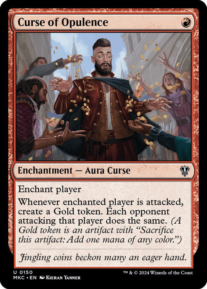 Curse of Opulence [Murders at Karlov Manor Commander] Magic: The Gathering