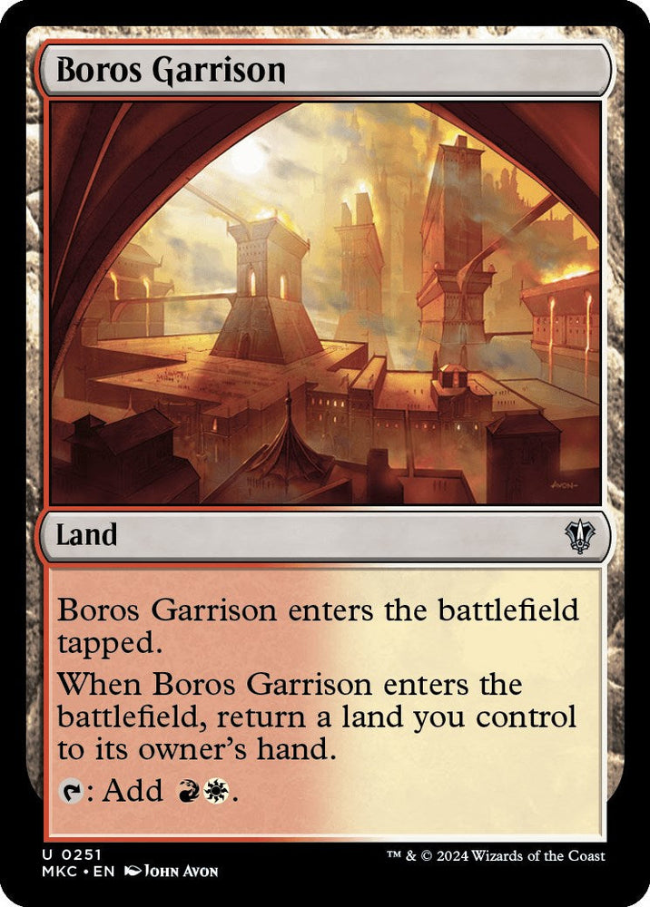 Boros Garrison [Murders at Karlov Manor Commander] Magic: The Gathering