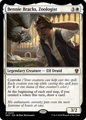 Bennie Bracks, Zoologist [Murders at Karlov Manor Commander] Magic: The Gathering