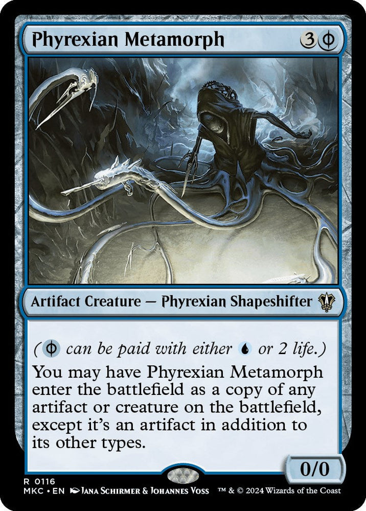 Phyrexian Metamorph [Murders at Karlov Manor Commander] Magic: The Gathering