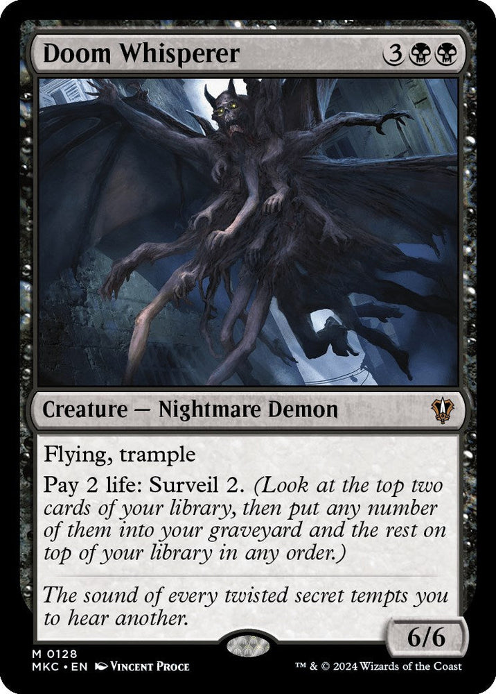 Doom Whisperer [Murders at Karlov Manor Commander] Magic: The Gathering