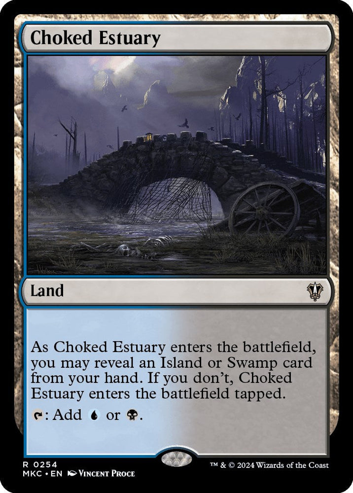 Choked Estuary [Murders at Karlov Manor Commander] Magic: The Gathering