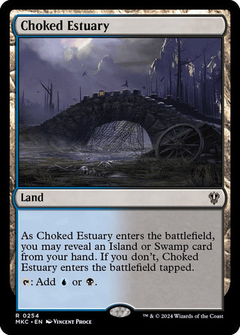 Choked Estuary [Murders at Karlov Manor Commander] Magic: The Gathering
