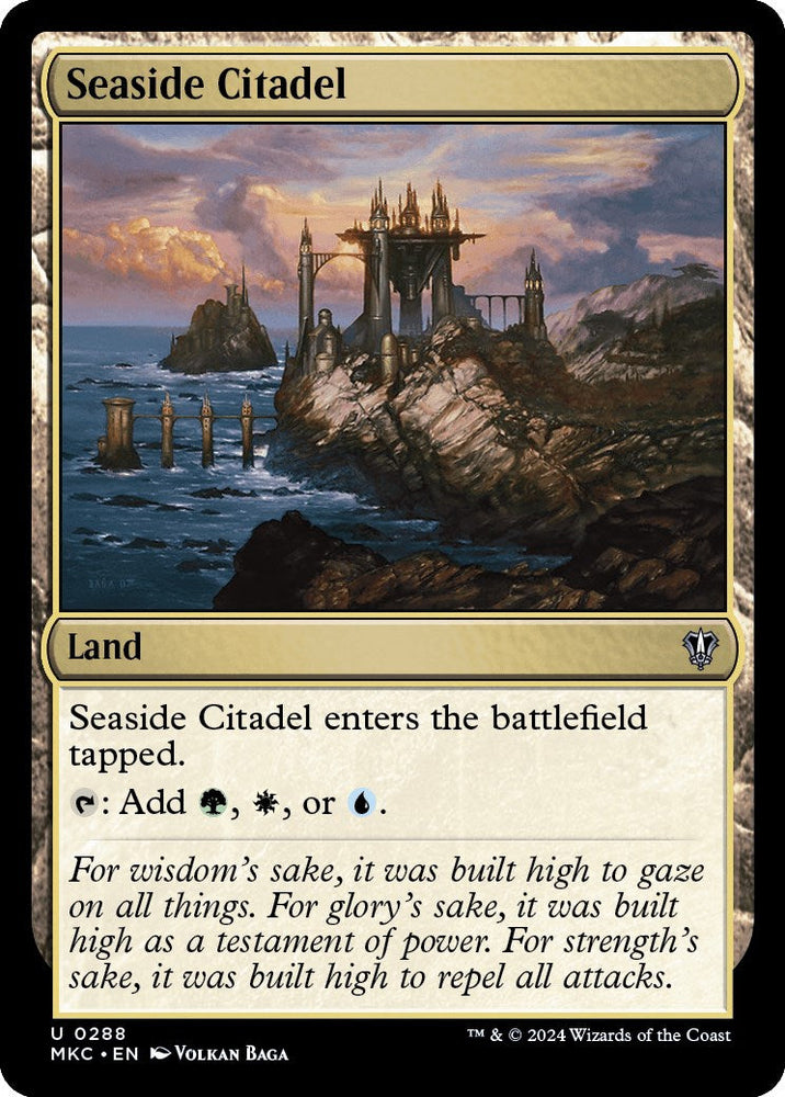 Seaside Citadel [Murders at Karlov Manor Commander] Magic: The Gathering