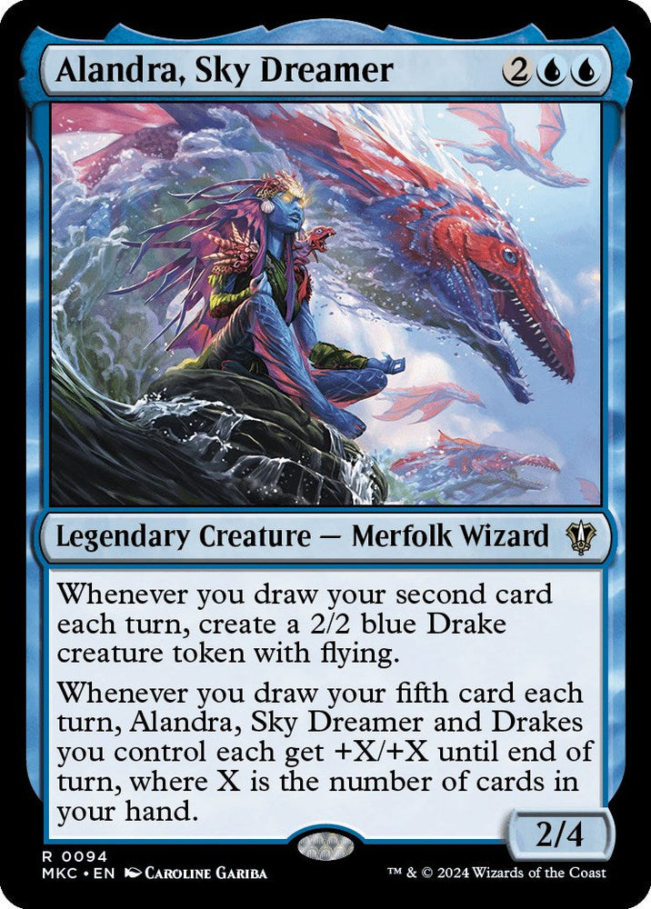 Alandra, Sky Dreamer [Murders at Karlov Manor Commander] Magic: The Gathering