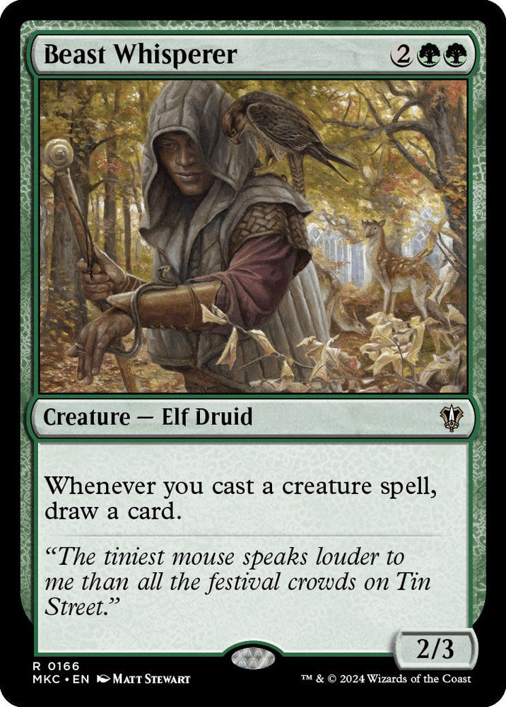 Beast Whisperer [Murders at Karlov Manor Commander] Magic: The Gathering