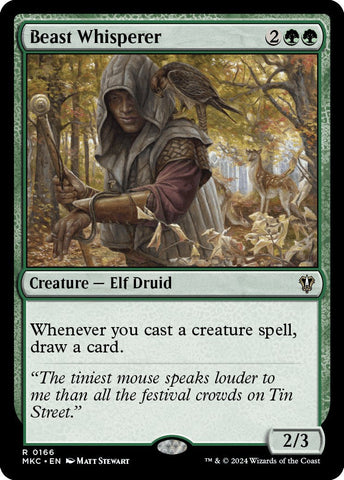 Beast Whisperer [Murders at Karlov Manor Commander] Magic: The Gathering