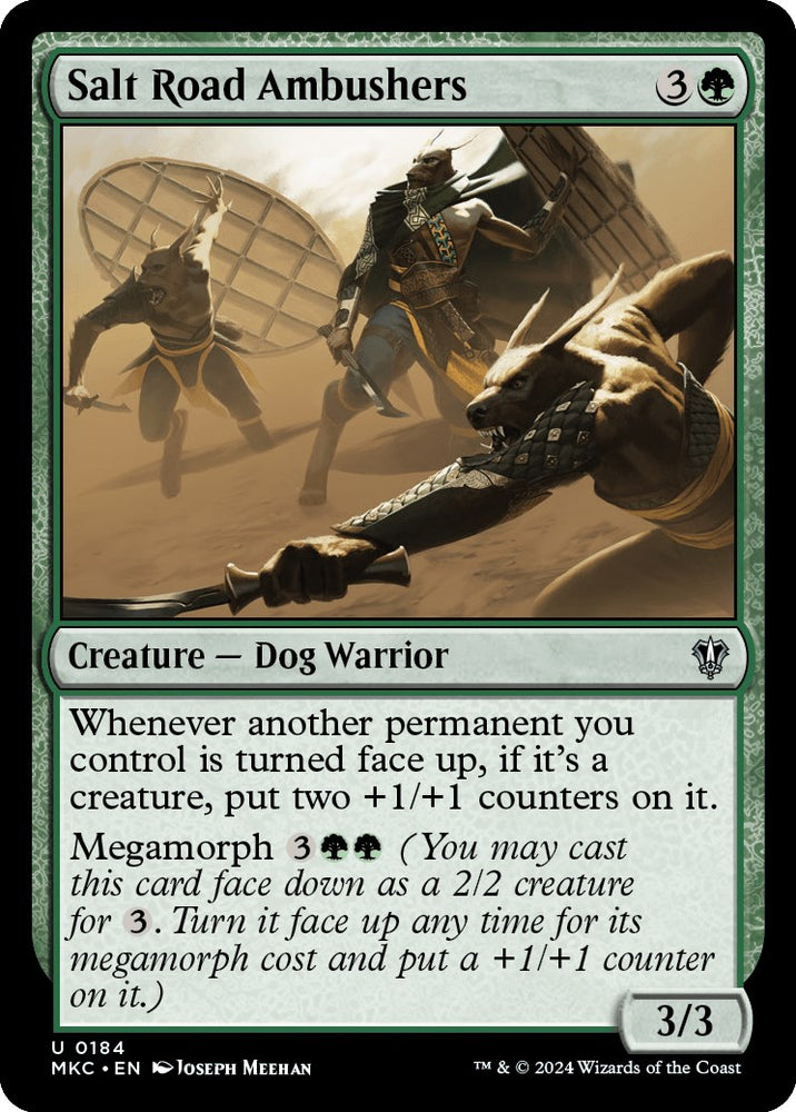 Salt Road Ambushers [Murders at Karlov Manor Commander] Magic: The Gathering