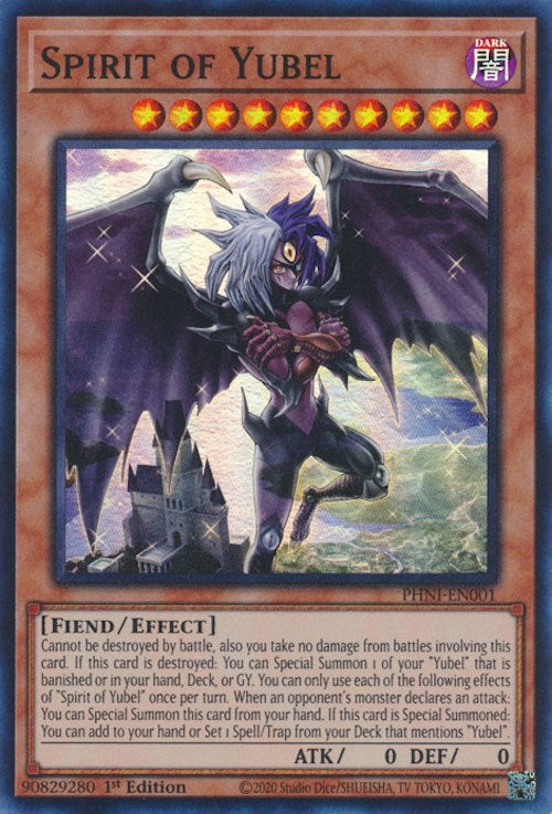 Spirit of Yubel [PHNI-EN001] Super Rare Yu-Gi-Oh!