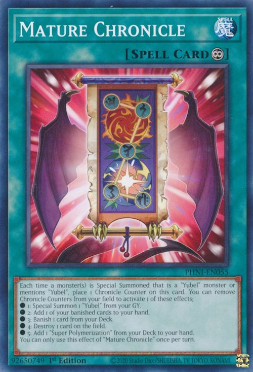Mature Chronicle [PHNI-EN055] Common Yu-Gi-Oh!