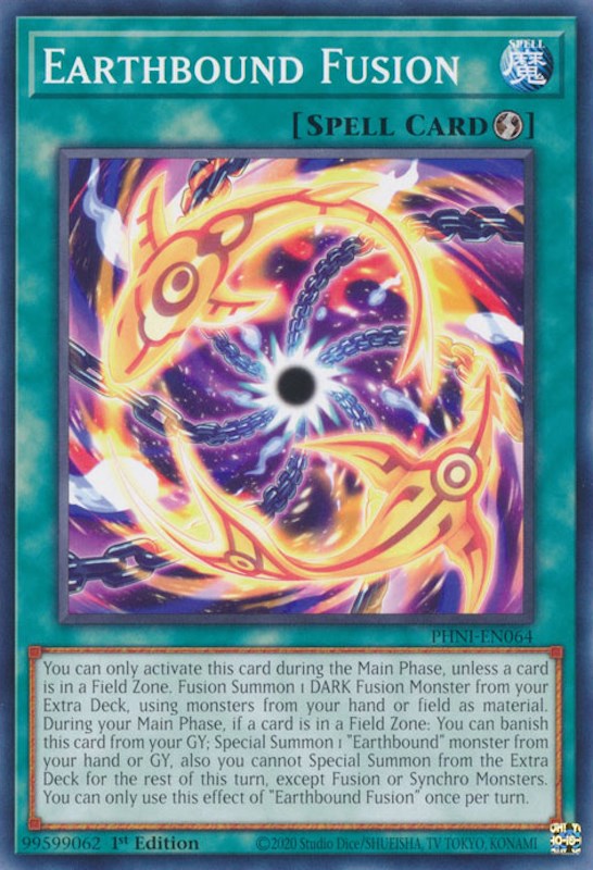 Earthbound Fusion [PHNI-EN064] Common Yu-Gi-Oh!