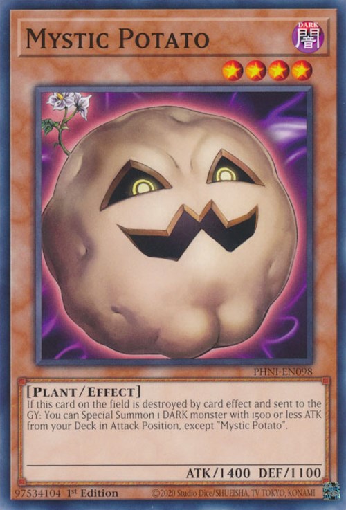 Mystic Potato [PHNI-EN098] Common Yu-Gi-Oh!